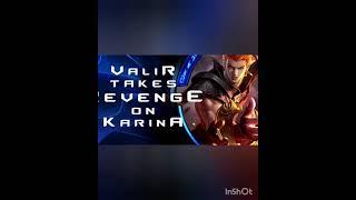 VALIR TAKES REVENGE ON KARINA | CHASED AND DESTROYED #shorts