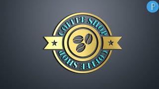 Pixellab logo design- Coffee shop logo design[Vandy Design]