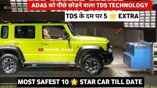JIMNY 2023 के TDS FEATURE का कमाल  JIMNY 2023 FIVE DOOR CRASH TEST FIRST 10 STAR RATED CAR IN WORLD