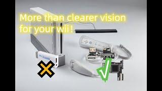 Put aside your wii hdmi adpater，lets learn how to solder a built-in hdmi kit!
