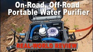 Portable Water Purifier Review @4xoverland