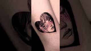 Trust face tatto