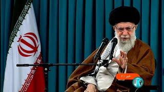 رهبر معظم انقلاب: ملت ایران نگران و دلواپس نباشند، هیچ اختلالی در کار کشور به وجود نمی‌آید.