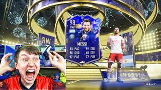 FIFA 23 - TOTY MESSI IN A PACK!!! (1st IN THE WORLD)