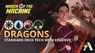 #MTGMachine Dragon Deck Tech with LegenVD | Standard | March of the Machine | MTG Arena