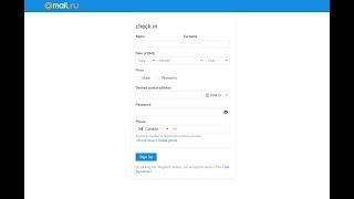 How to create mail ru account 2