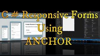 C# Responsive Forms | #HowToMakeC#FormsResponsive