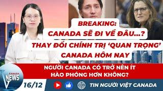 THAY ĐỔI LỚN CANADA hôm nay; bản cập nhật kinh tế chi tiết về thâm hụt