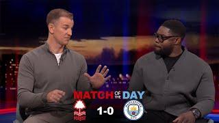 MOTD Nottin Forest vs Manchester City 1-0 | Richards & Hart analysis of Guardiola Failed Tactics