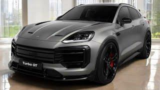 The 2025 Porsche Cayenne Coupe New Turbo GT V8 - interior and Exterior