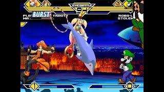 SK MUGEN - Platinum the Trinity & May vs Robo-Luigi & Stolen Eli