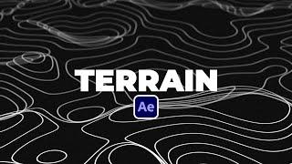 Create 3D Landscape Terrain Maps in After Effects | Motion Graphics Tutorial