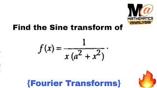 Fourier transform examples and solutions || problem 5