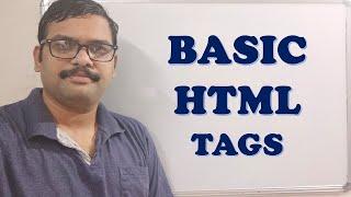 BASIC HTML TAGS - HTML