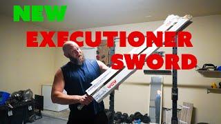 HUGE SWORD Unboxing My New Executioner Sword from Canadian Buhurt