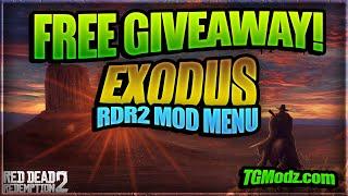 FREE! FREE! ||EXODUS MOD MENU RDR2|| GIVEAWAY!!