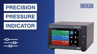 CPG2500 Precision Pressure Indicator