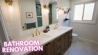 How to Renovate a Tub Surround Bathroom