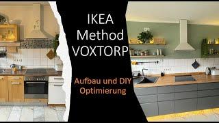 #ikea  DIY Küche #method  #Voxtorp #Wandpanele