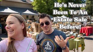 Shopping Estate Sales With My Boyfriend | Come Shop With Us