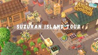 Rural Japanese Town Island Tour  | Animal Crossing New Horizons