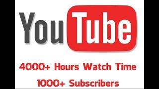 What is Youtube 4000 Public Watch Hours Means | What Creators Need to Know about YouTube Watch Hours