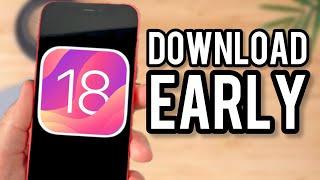 How to Get iOS 18 Beta! (Developer Beta 1)