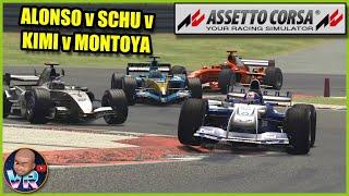 Assetto Corsa Competizione Needs Mods like this! - F1 2004/5 Gameplay