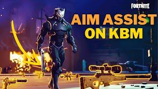 How to get Aim Assist on Keyboard and Mouse - Fortnite 2024