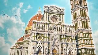 Building the FLORENCE CATHEDRAL in Minecraft!