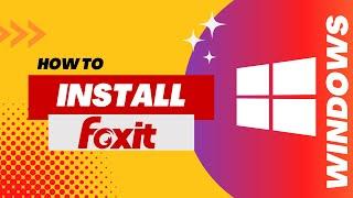 Install FoxIt PDF Editor on Windows