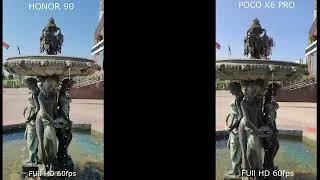 POCO X6 PRO vs HOHOR 90 CAMERA TEST