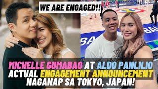 Panoorin! Michelle Gumabao ACTUAL ENGAGEMENT ANNOUCEMENT with Longtime Boyfriend Aldo Panlilio!