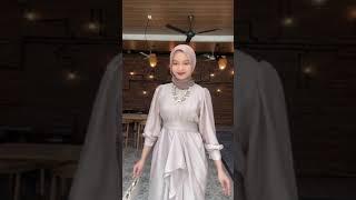 SHOPEE HAUL | REKOMENDASI JIHAN DRESS BAHAN SATIN SILK | DRESS KONDANGAN | GAMIS