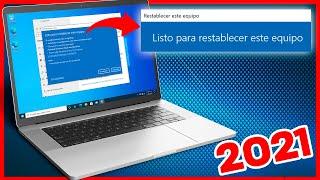 Cómo RESTABLECER MI PC WINDOWS 10 [ ACTUALIZADO ]