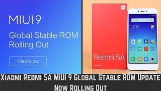 Xiaomi Redmi 5A MIUI 9 Global Stable ROM Update Now Rolling Out