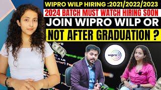 Wipro Job Experience | Join Wipro Wilp or Not after Graduation ? | Must Watch