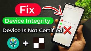 How To Fix Device Is Not certified By Google In Playstore. Play Integrity Fix Mod For Magisk & KSU