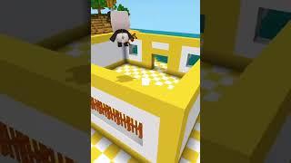 How it Easy Build Mini World Block Art NOOB vs PRO - Animation Speed Build #shorts #마인크래프트