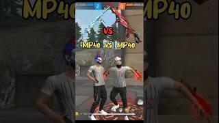 Crazy Bunny MP40 vs Cobra Lv.3 MP40 challenge  which is  the best mp40 skin #freefireshorts #mp40