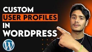 How to create a Custom User Profile Page in WordPress (Free + Premium)