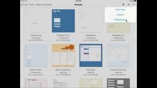 How to rename web form category using the Touch Forms iPad App