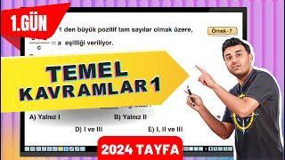 TEMEL KAVRAMLAR 1 | 1. GÜN  #40GündeTYTmatematikkampı