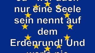 Europahymne (Lyrics Video)