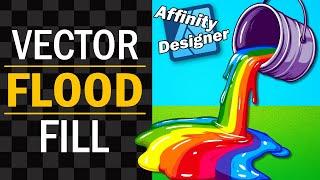 Vector Flood Fill Tool [Part 1] - Tutorial for Affinity Designer