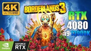 Borderlands 3 Ultimate Edition : RTX 4080 + i9 13900K ( 4K Maximum Settings )