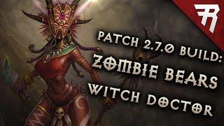 Diablo 3 Season 30 Witch Doctor Helltooth Zombie Bears Build Guide (2.7.7)