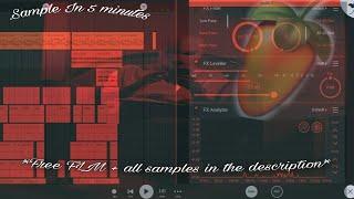 How to make sampled drill beat on FL studio mobile (+FLM and All samples included)