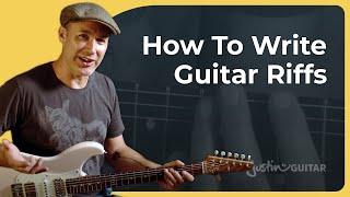 What Is A Guitar Riff - And How To Create One!