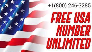 How To Get Free USA Number Using This 2 New App